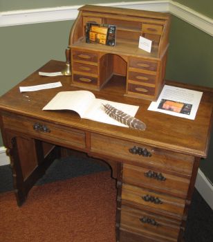 New Boston desk and sample desk