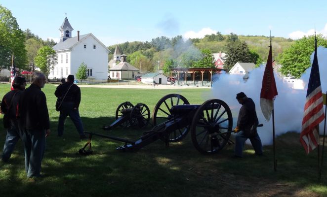 Civil War reenactment