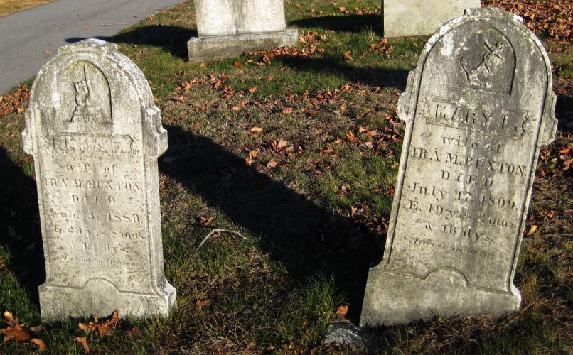 Buxton gravestones