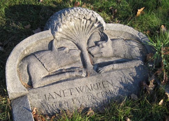 janet-warren-shaw gravestone