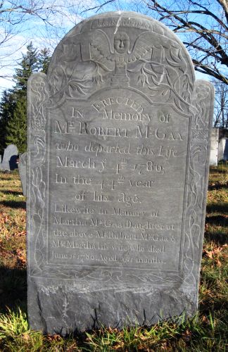 McGaa gravestone