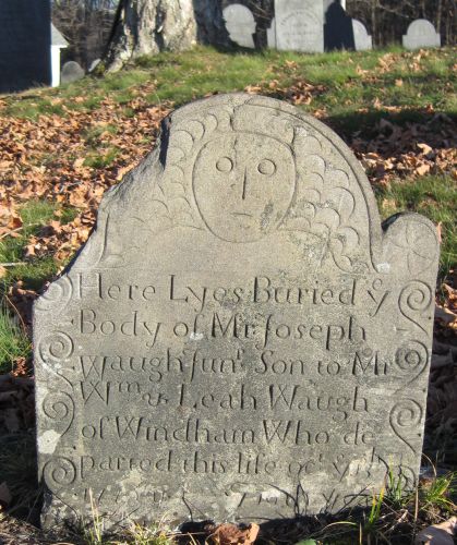 18th c. gravestone