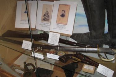 Civil War display at WFL