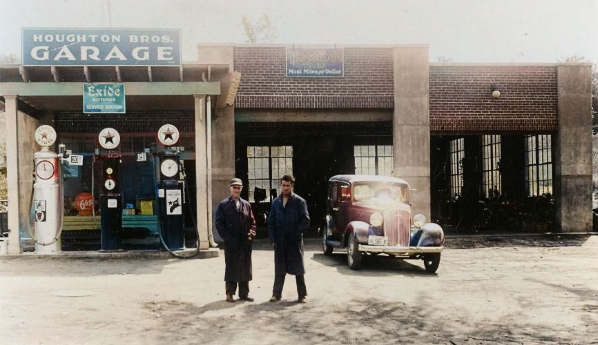 Houghton Brothers' garage