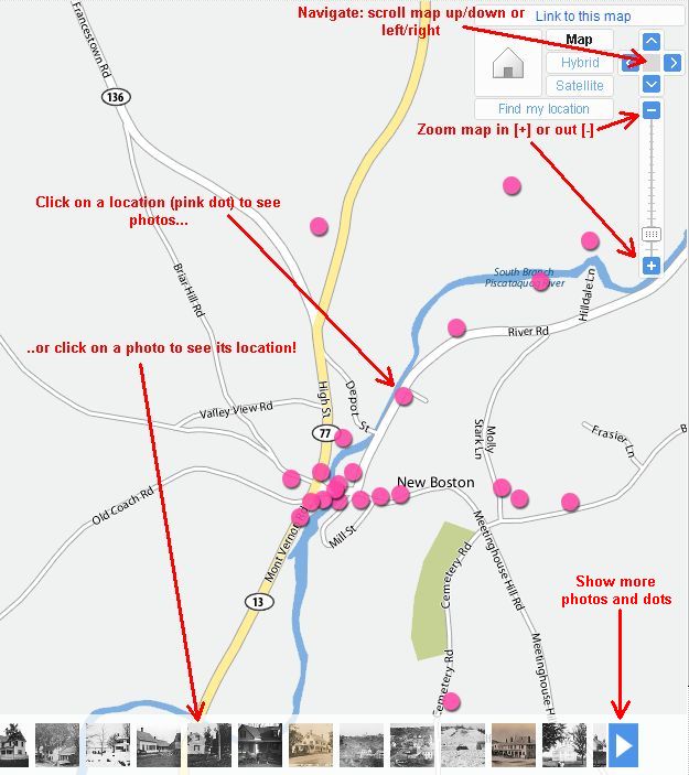 Flickr photo map