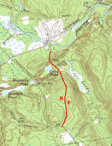 topographic map