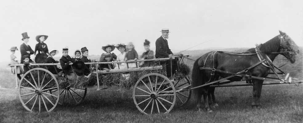 hay wagon ride