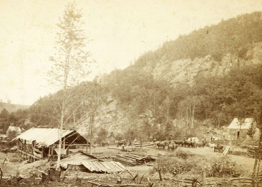 Joe English Hill sawmill