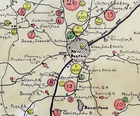 1938 agricultural map