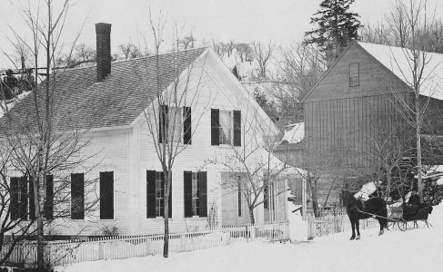 house on Clark Hill Road