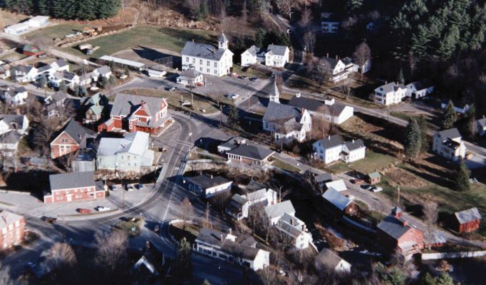 New Boston village center