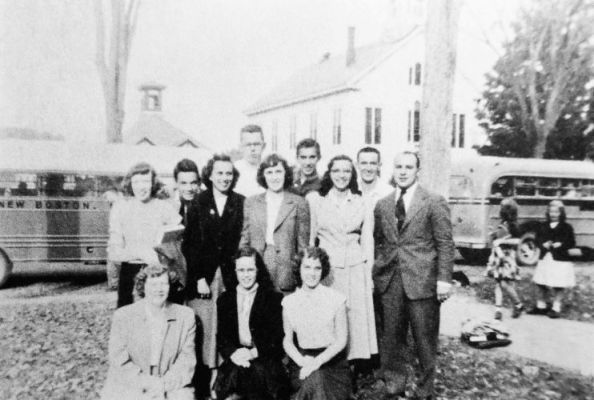 1951 New Boston High School yearbook photo