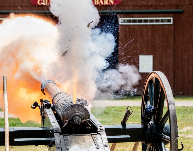 Molly Stark cannon - July 4, 2019