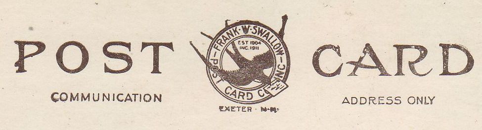 Frank W. Swallow postcard 1