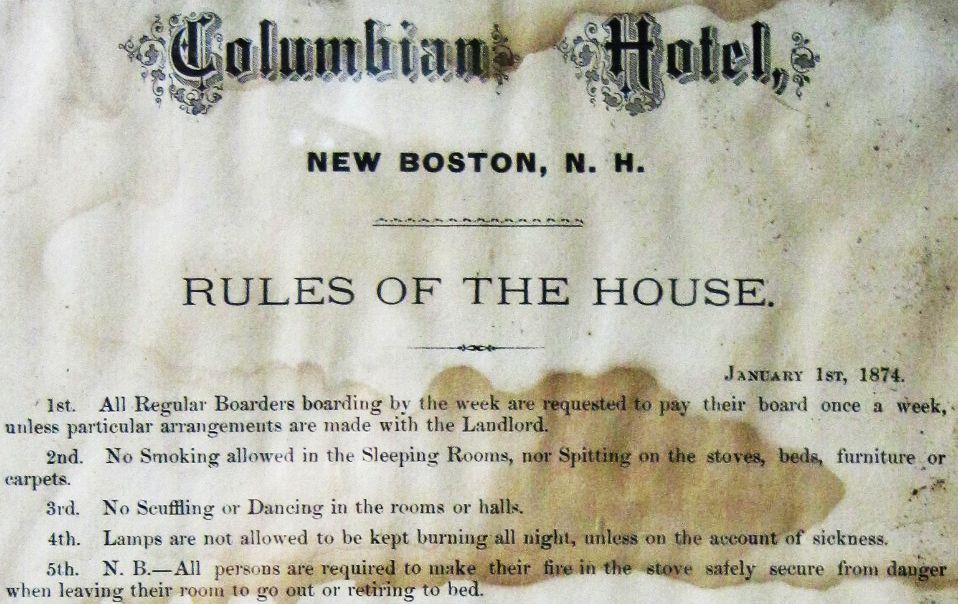 columbian-hotel-rules