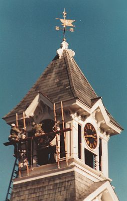 Weathervane on the Old Engine House