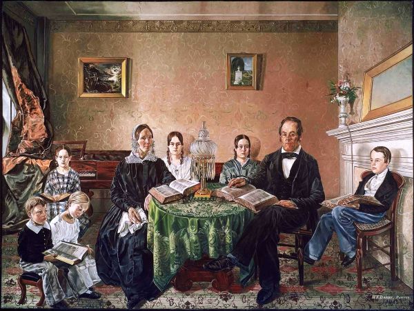 Reverend John Atwood and his Family